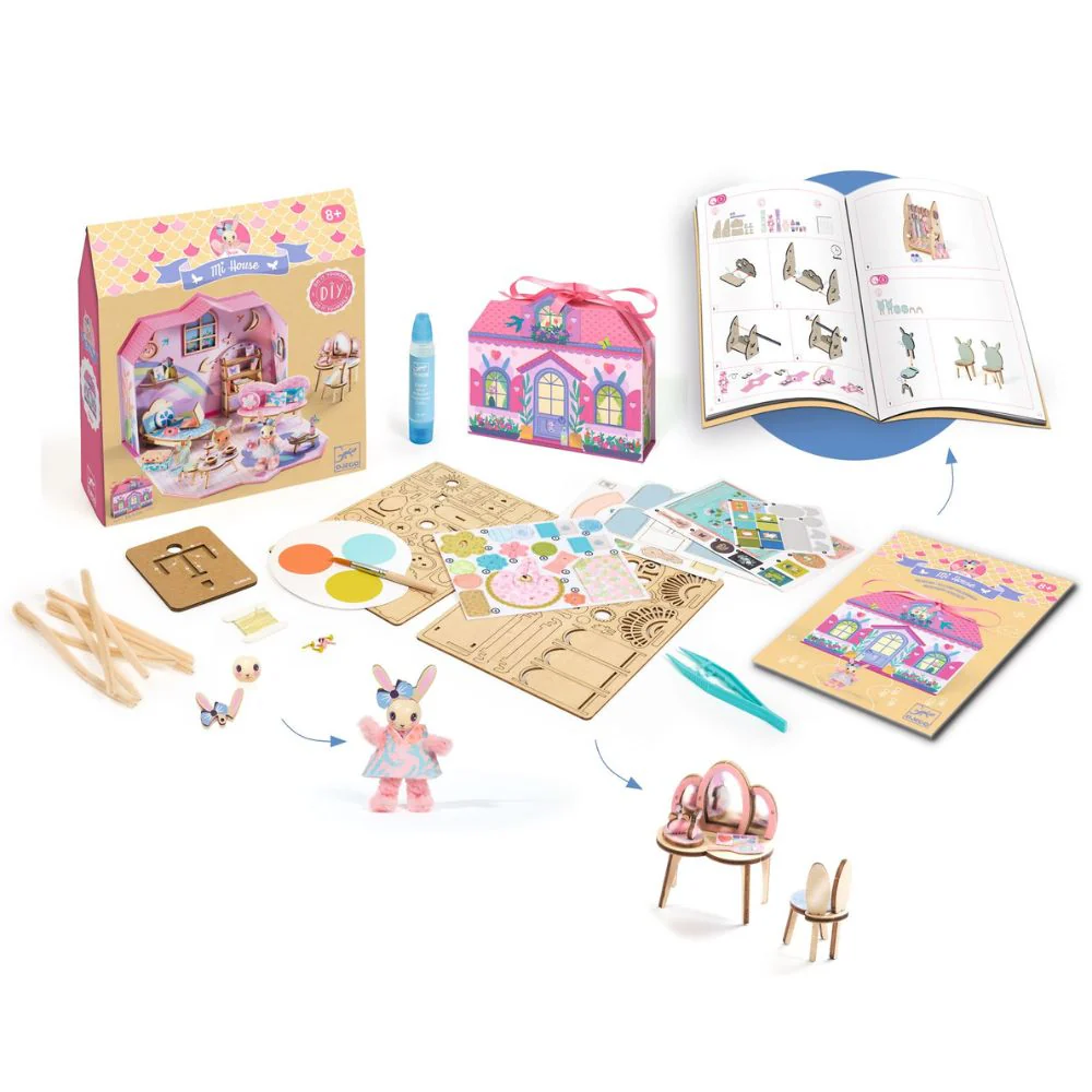 Djeco Mi House - Rosie, Craft Gifts For Girls - Image 5