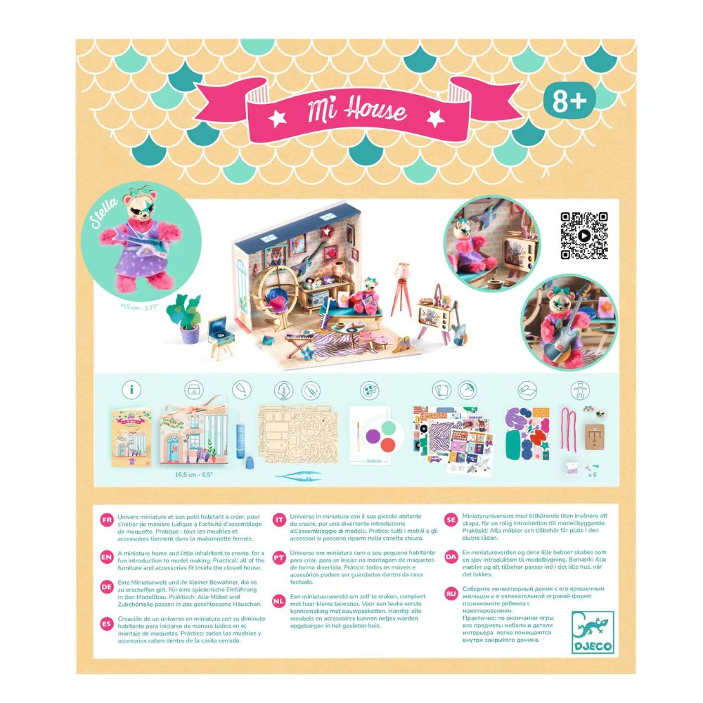 Djeco Mi House Stella - Kids Model Making Kit - Image 11