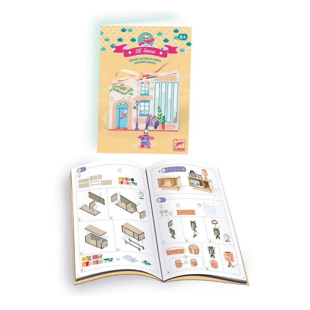 Djeco Mi House Stella - Kids Model Making Kit - Image 9