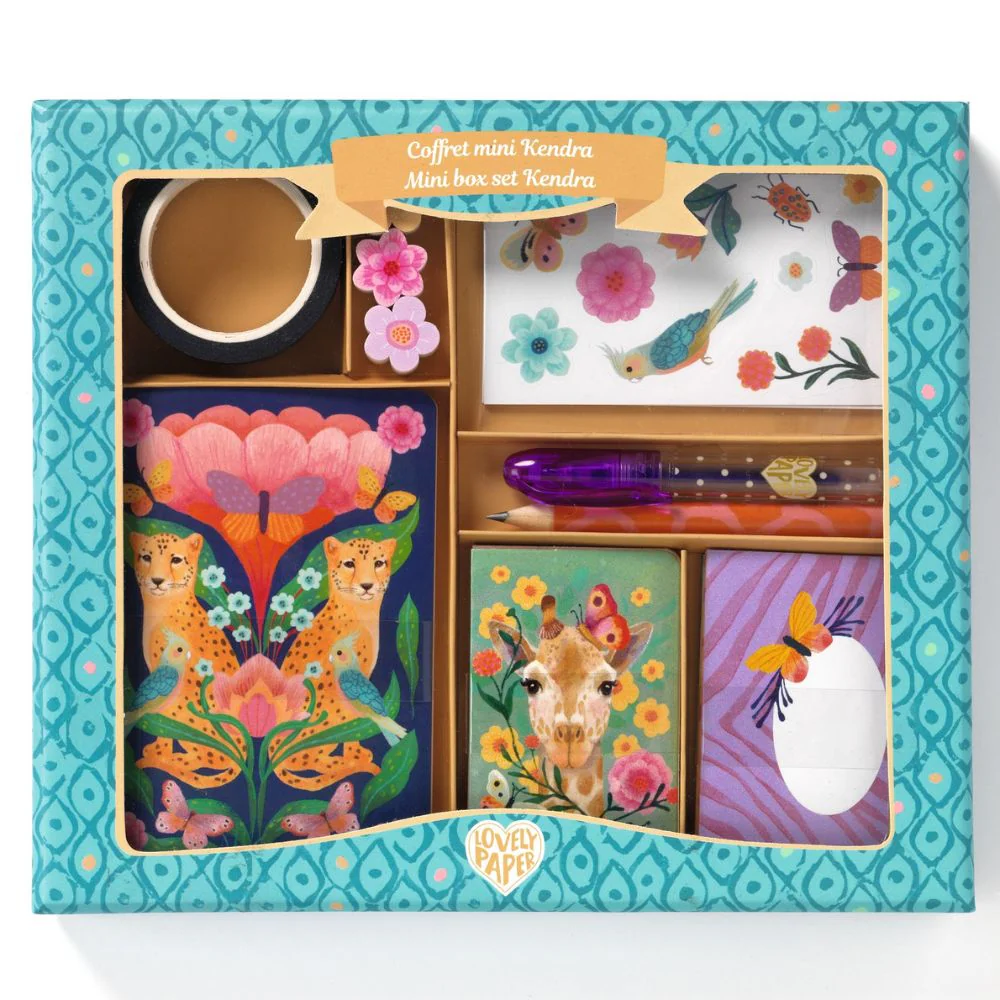 Djeco Lovely Paper Kendra Children's Mini Stationery Set - Image 4