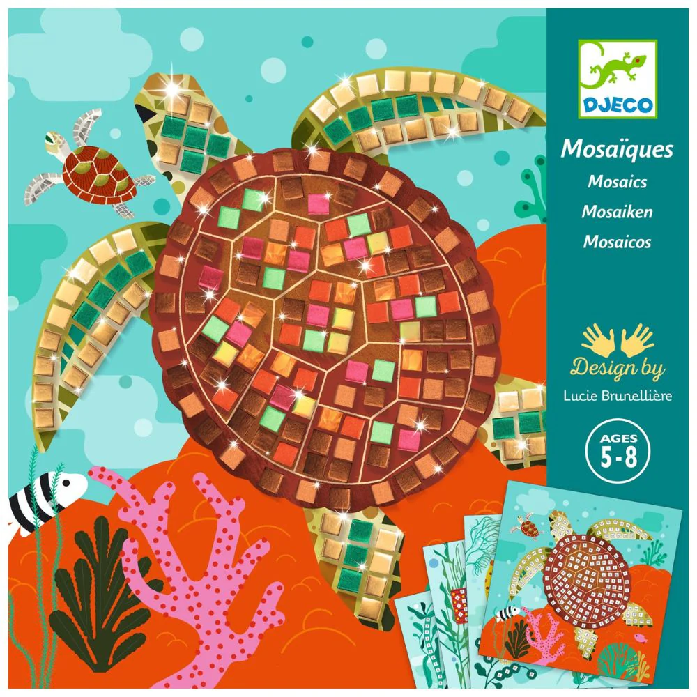 Djeco Mosaic Kits - Caribbean Sea Life - Image 5