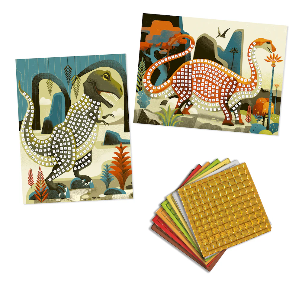 Djeco Mosaics Dinosaurs - Image 3