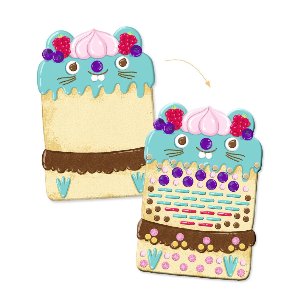 Djeco Mosaics For Kids, Cakes and Sweets 3-6 yrs - Image 3