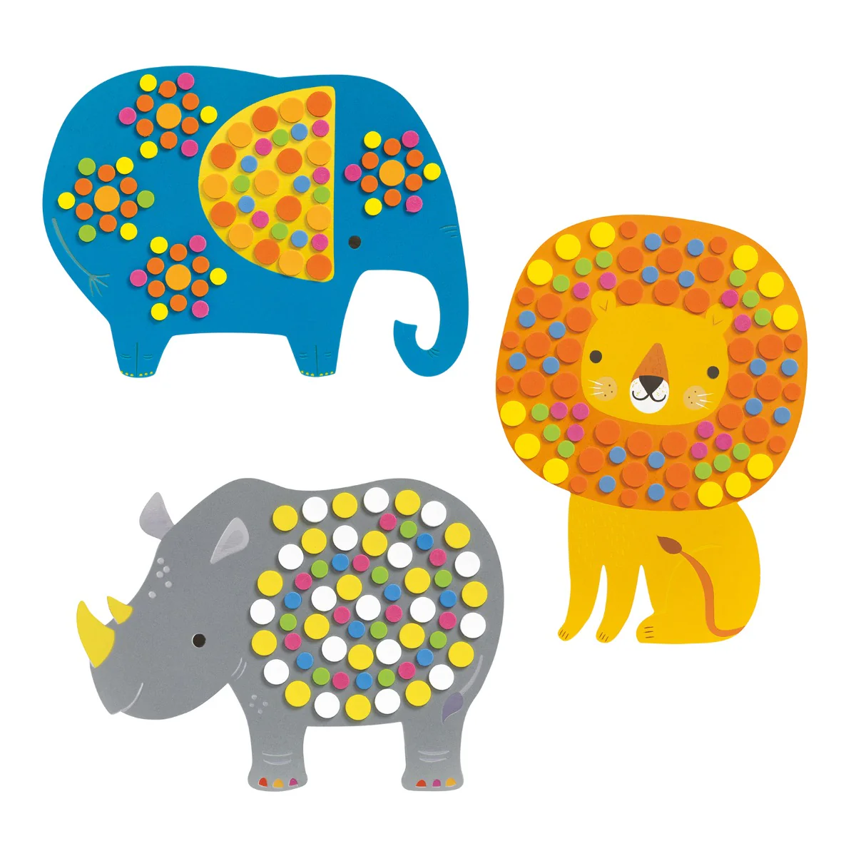 Djeco Mosaics - Soft Jungle - Image 3