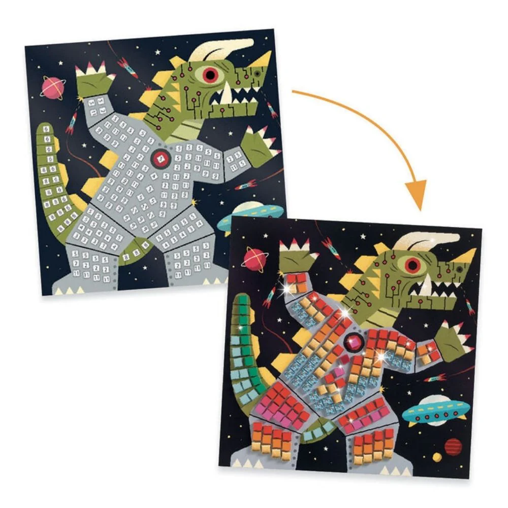 Djeco Mosaics - Space Battle - Image 4