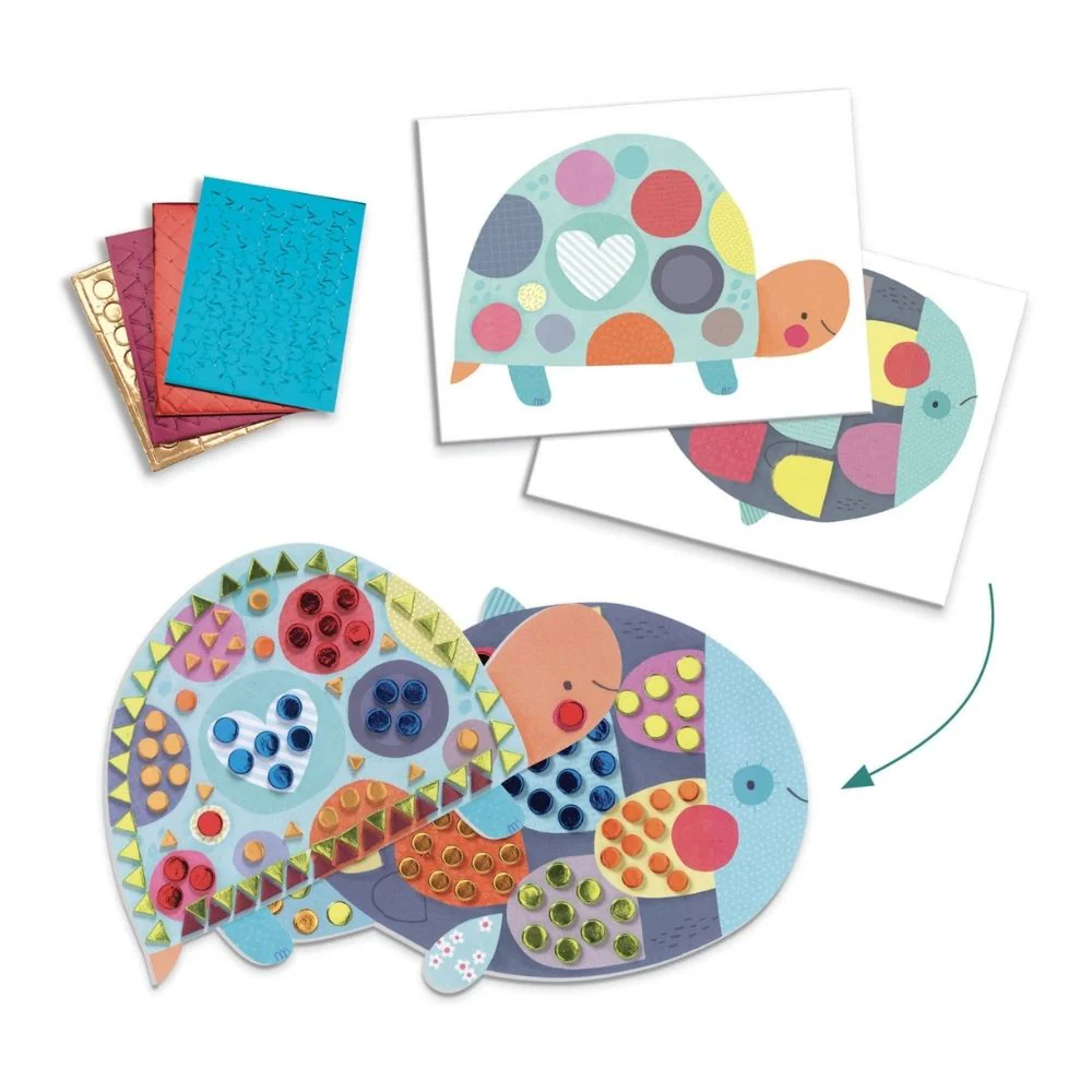 Djeco Multi Activity Kit Animal Houses - Craft Gifts For Kids - Image 3