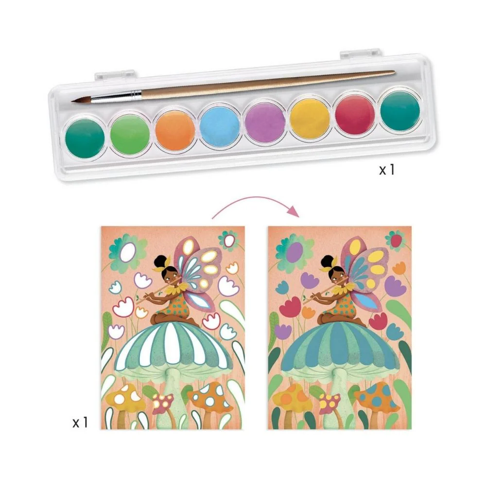 Djeco Multi Activity Kit - Fairy Box, A Fairy Craft Kit - Image 4