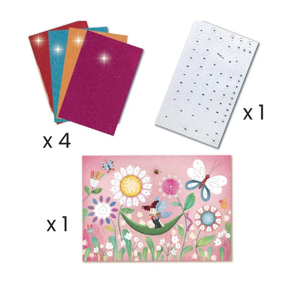Djeco Multi Activity Kit - Fairy Box, A Fairy Craft Kit - Image 5