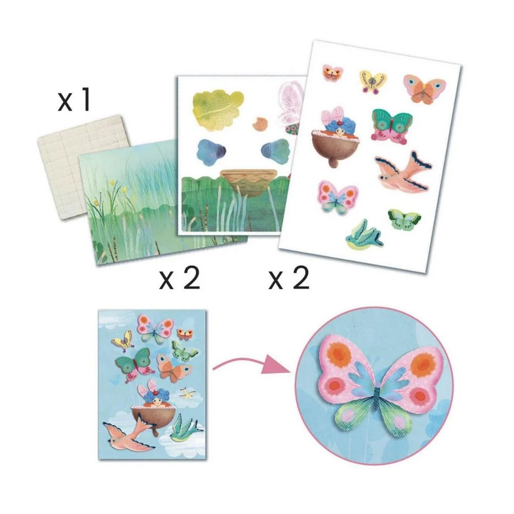 Djeco Multi Activity Kit - Fairy Box, A Fairy Craft Kit - Image 6