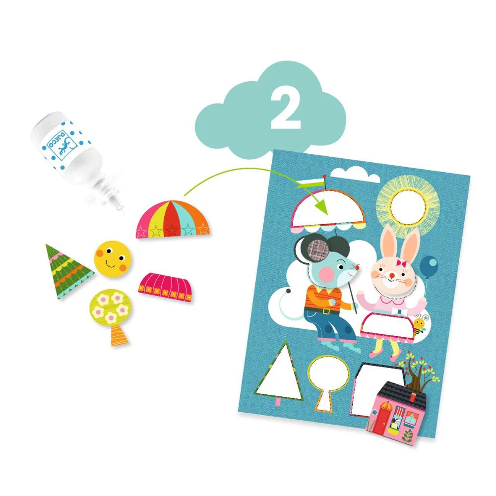 Djeco Multi-activity Kit - The cat and his friends 18 mths + - Image 3