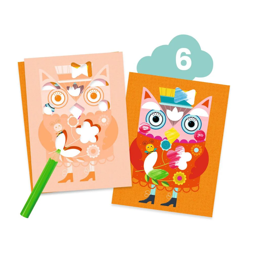Djeco Multi-activity Kit - The cat and his friends 18 mths + - Image 7