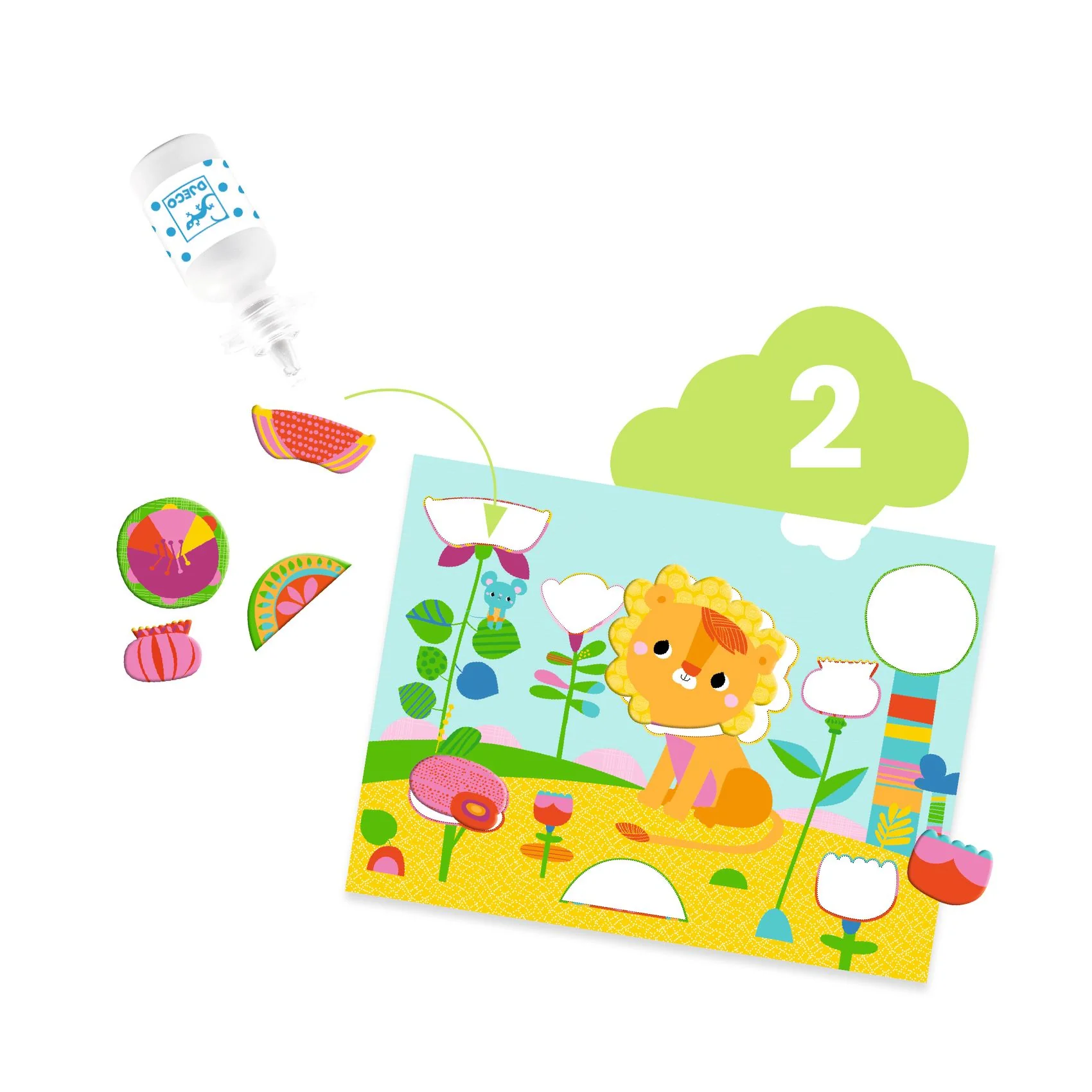 Djeco Multi-activity Kit - The mouse and his friends 18 mths + - Image 4