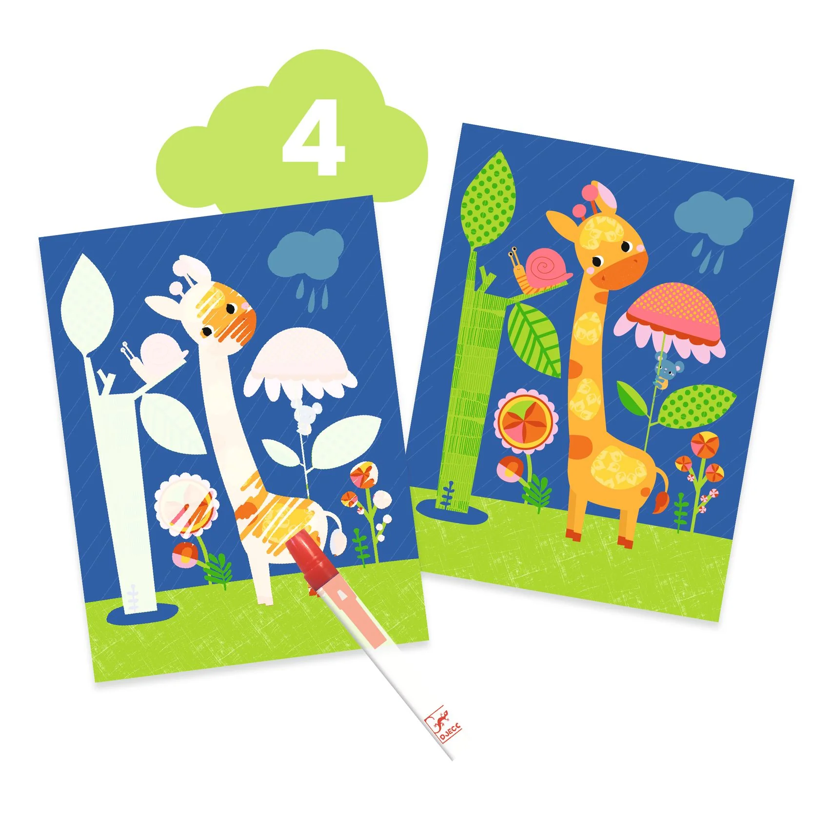 Djeco Multi-activity Kit - The mouse and his friends 18 mths + - Image 6
