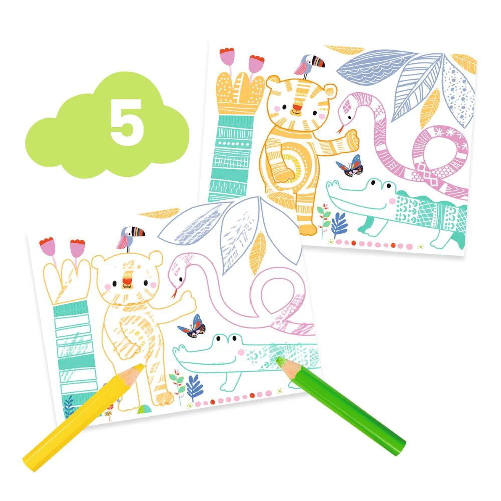 Djeco Multi-activity Kit - The mouse and his friends 18 mths + - Image 7
