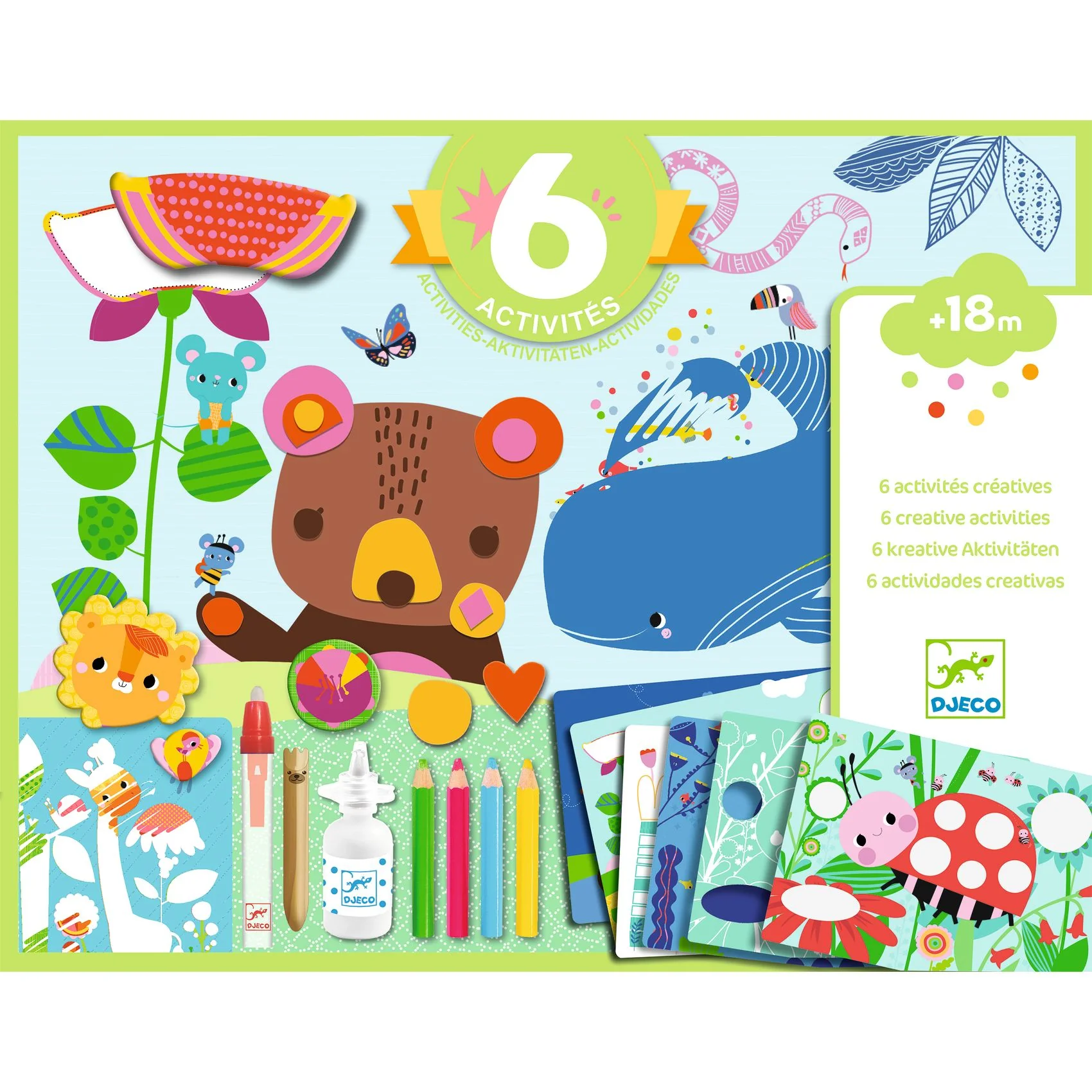 Djeco Multi-activity Kit - The mouse and his friends 18 mths + - Image 9