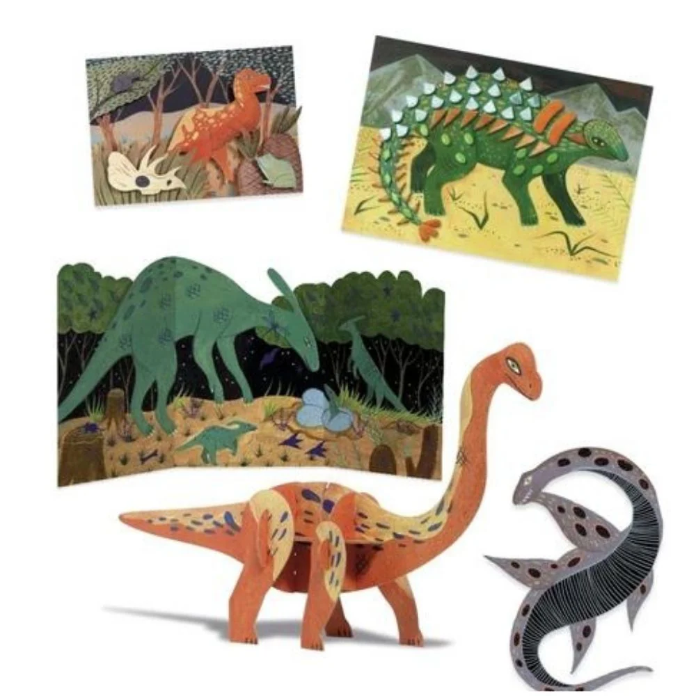 Djeco Multi Activity Kits - The World of Dinosaurs - Image 10