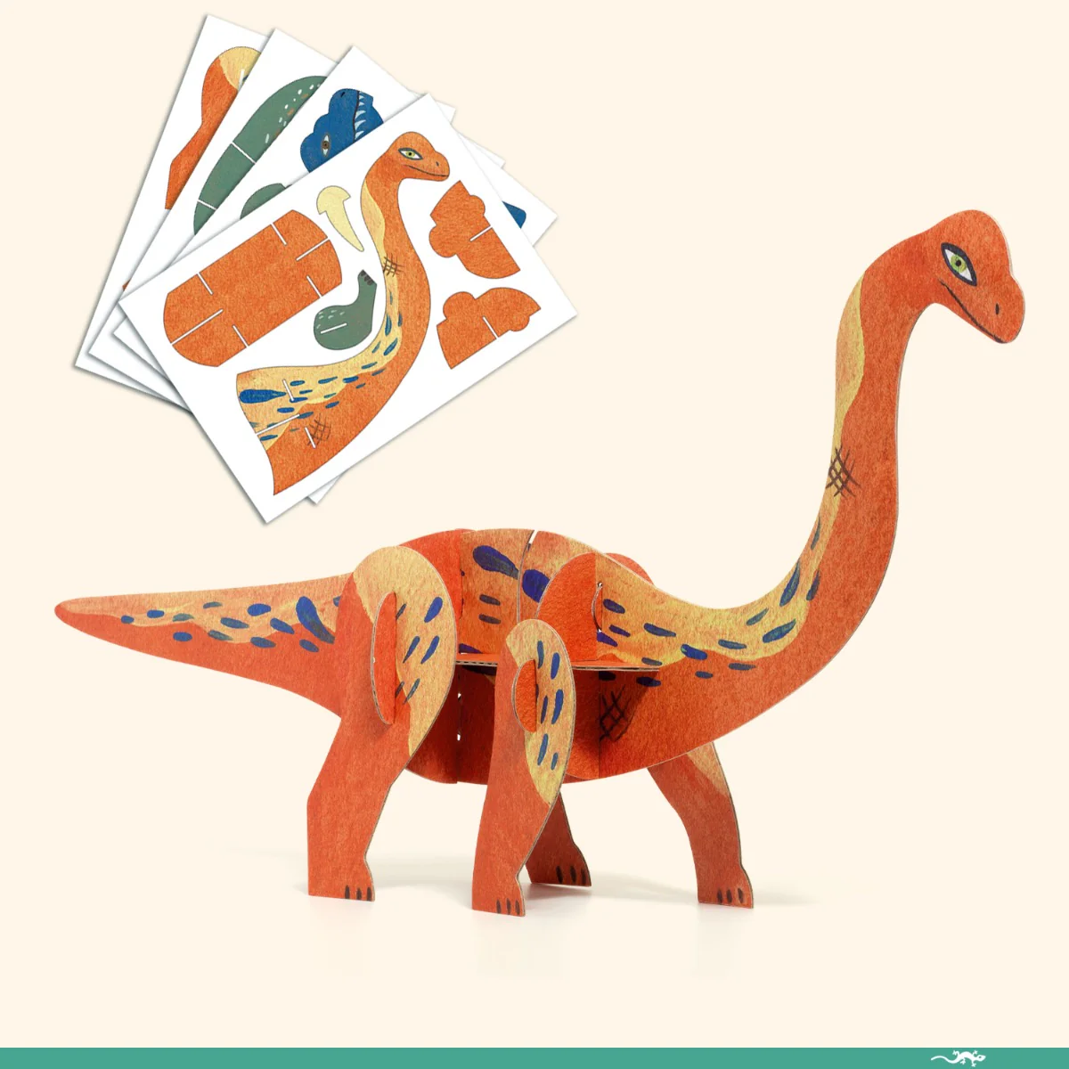Djeco Multi Activity Kits - The World of Dinosaurs - Image 6