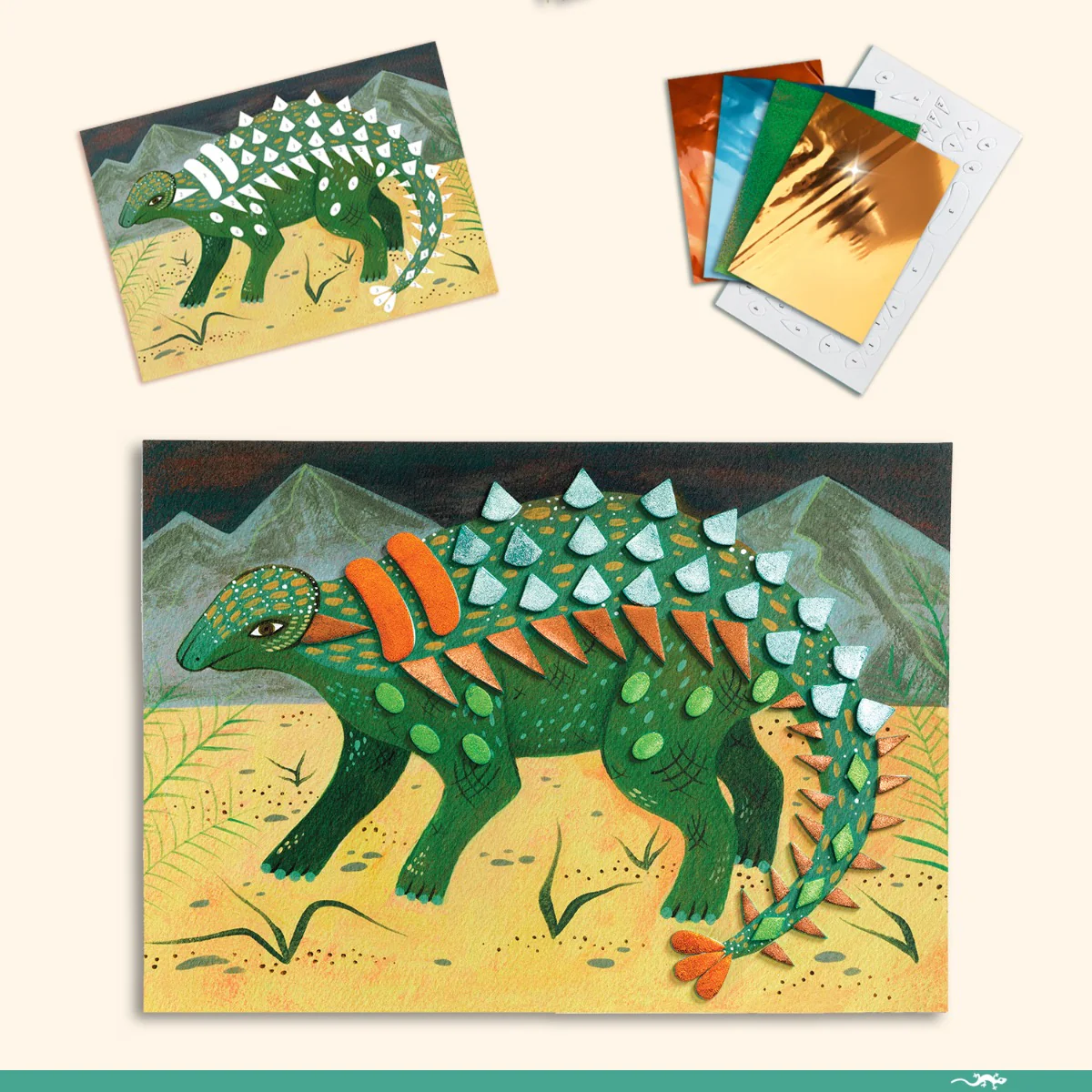 Djeco Multi Activity Kits - The World of Dinosaurs - Image 7
