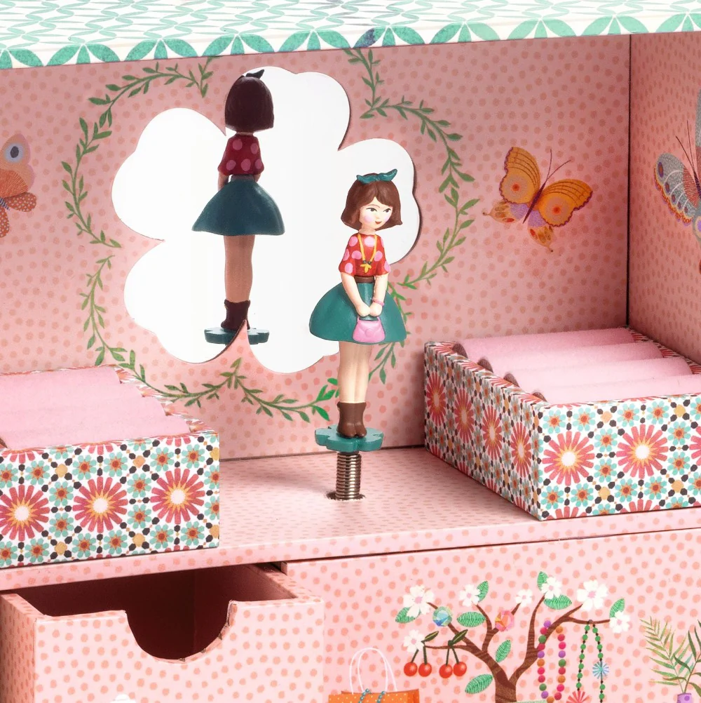 Djeco Music Box, Secret Garden Musical Jewellery Box 6 yrs + - Image 3