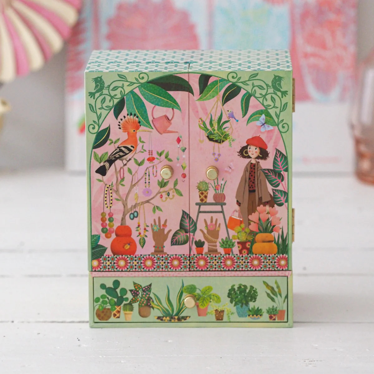 Djeco Music Box, Secret Garden Musical Jewellery Box 6 yrs + - Image 5