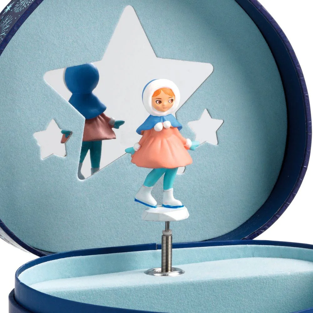 Djeco Music Box, Skater Musical Jewellery Box 6 yrs + - Image 2