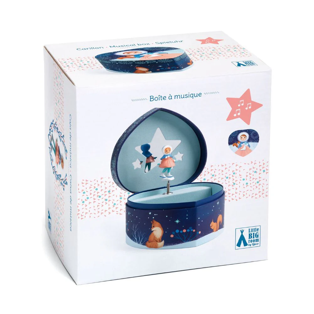 Djeco Music Box, Skater Musical Jewellery Box 6 yrs + - Image 5