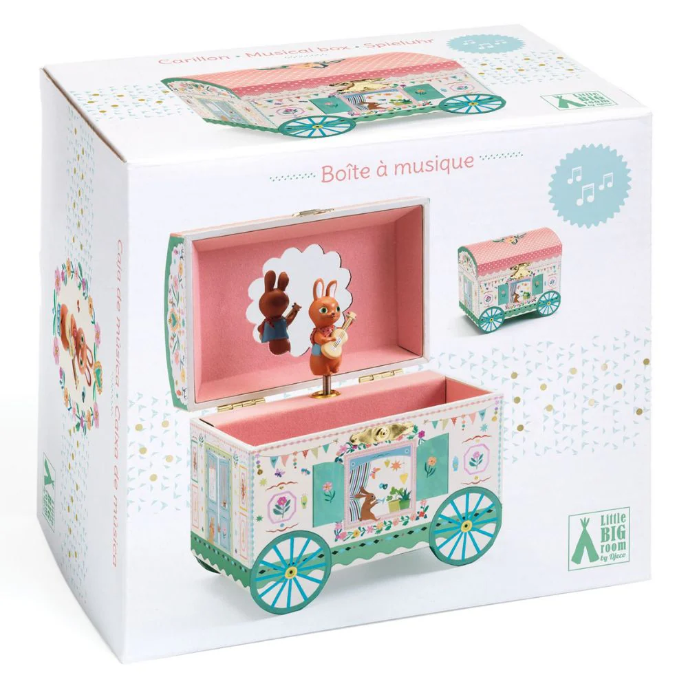 Djeco Musical Boxes  -  Enchanted Caravan - Image 2