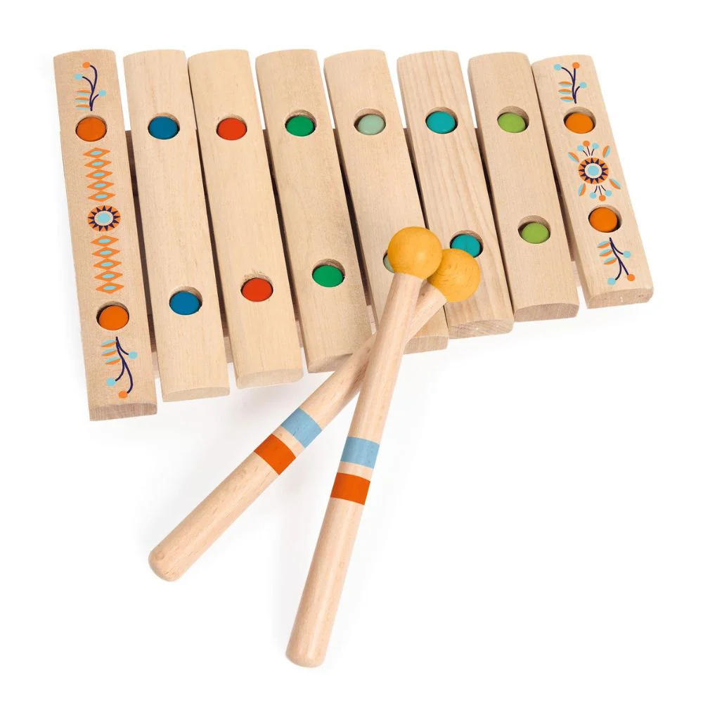 Djeco Musical Toys - Wooden Xylophone - Image 2