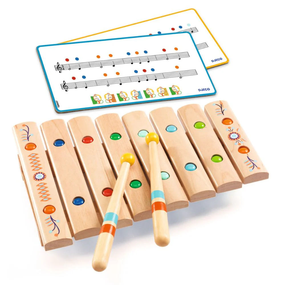 Djeco Musical Toys - Wooden Xylophone - Image 3