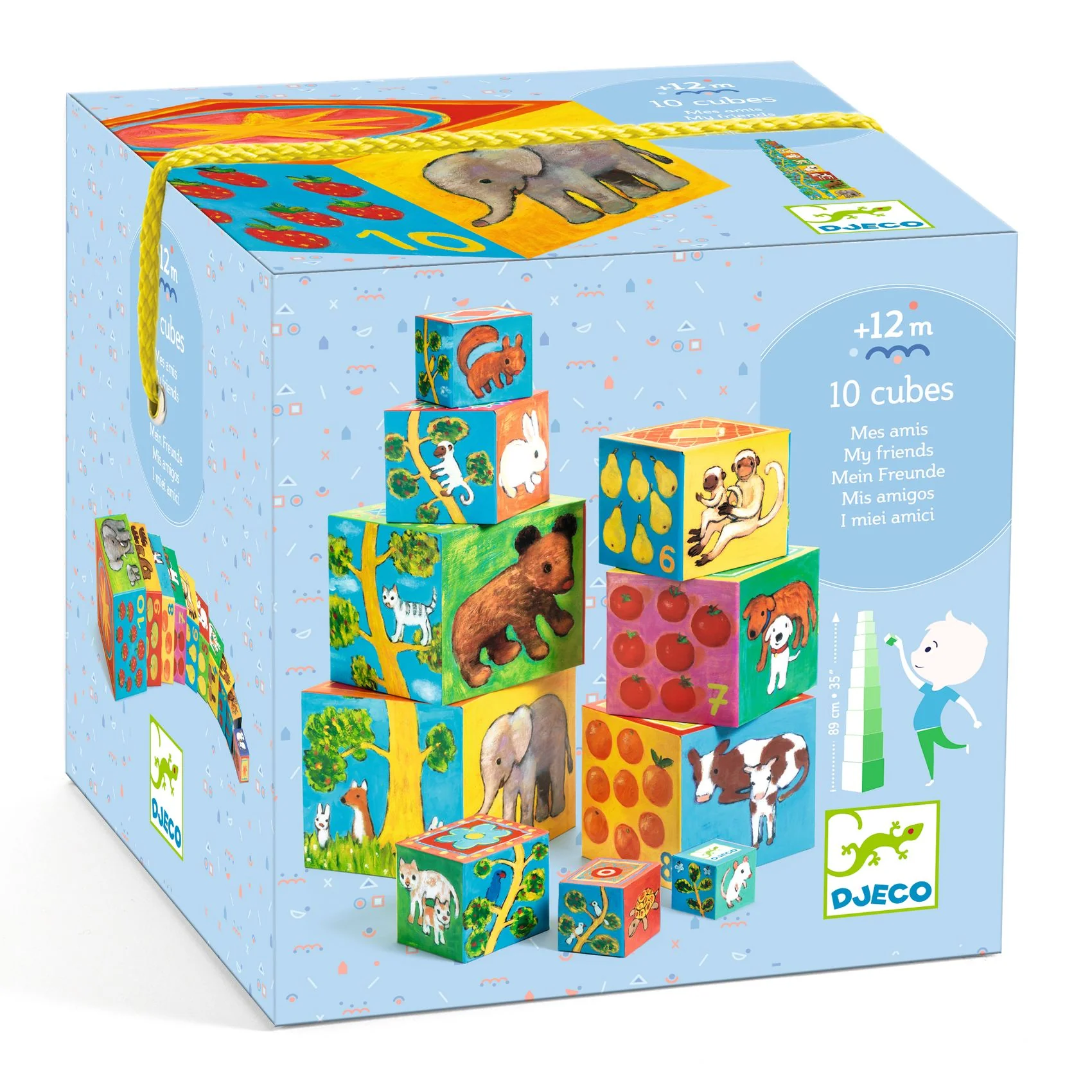 Djeco My Friends Stacking Toy - Image 3