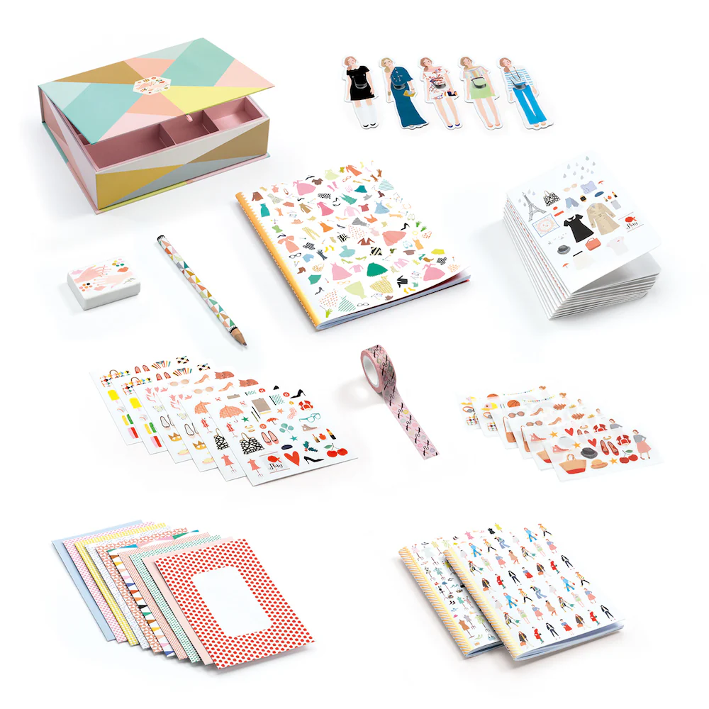 Djeco Lovely Paper -  My Stationery Tinou - Image 3