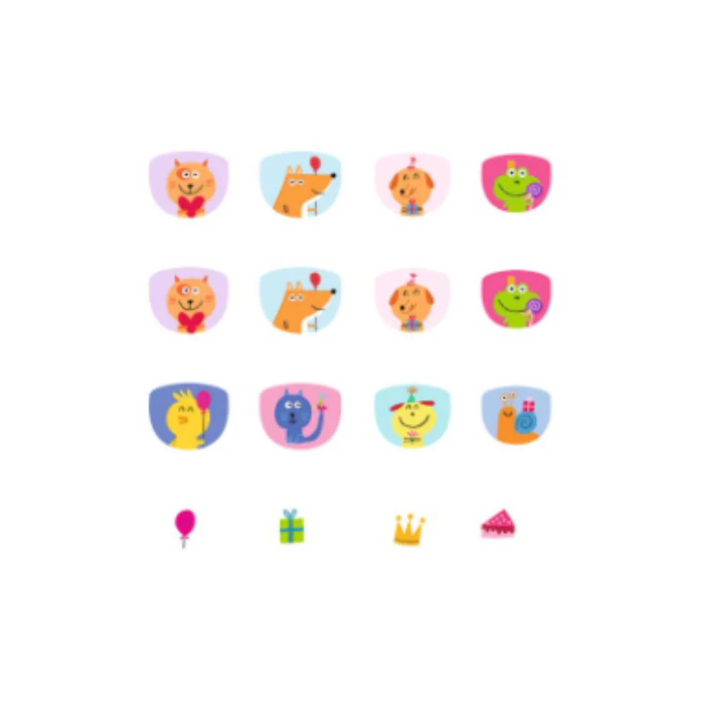 Djeco Nail Stickers - Happy Birthday! - Image 4