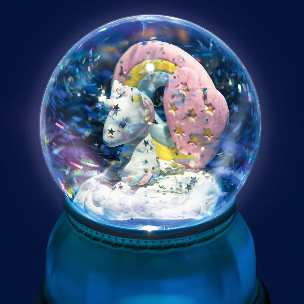 Djeco Unicorn Snowglobe Night Light - Image 4
