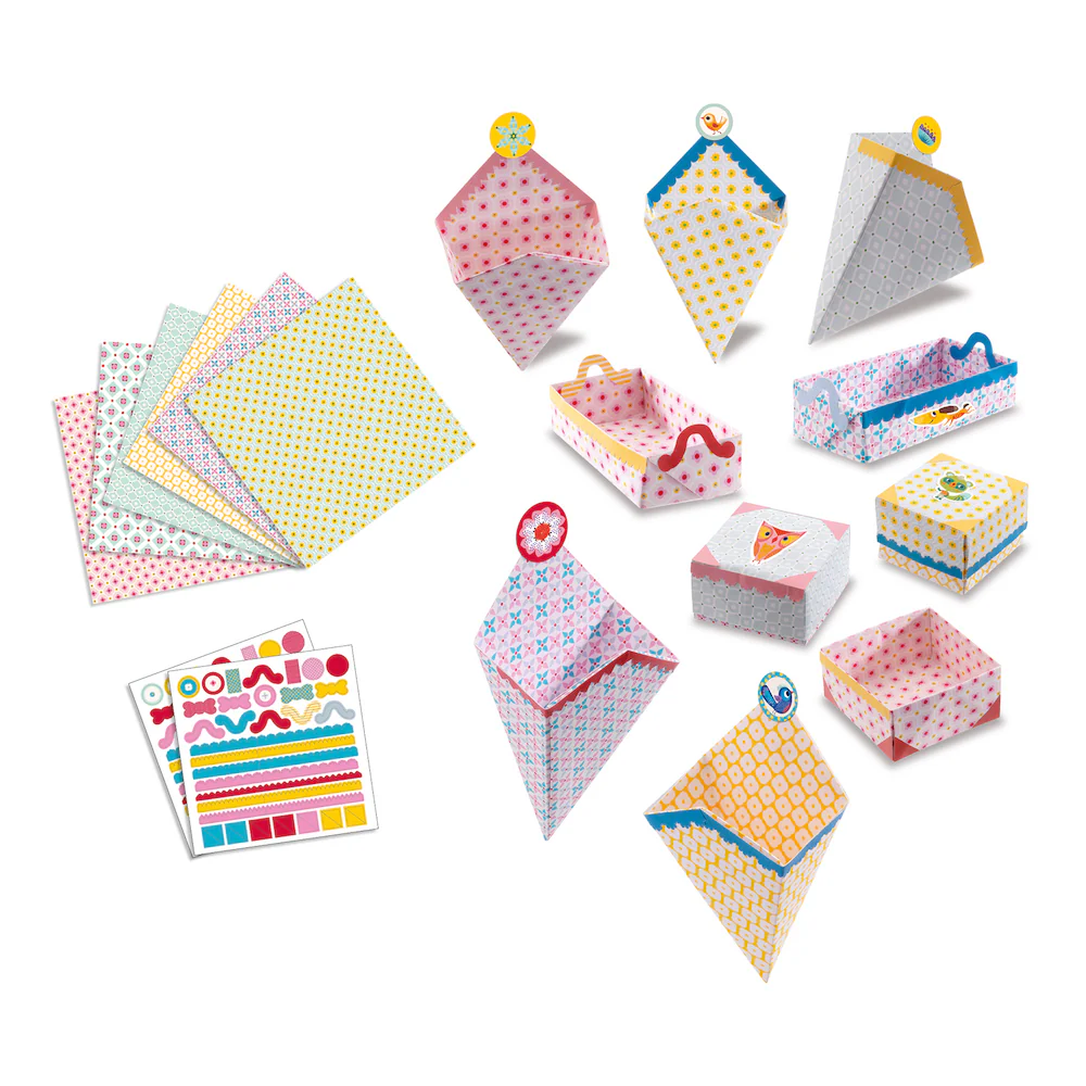 Djeco Origami Small Boxes - Image 3