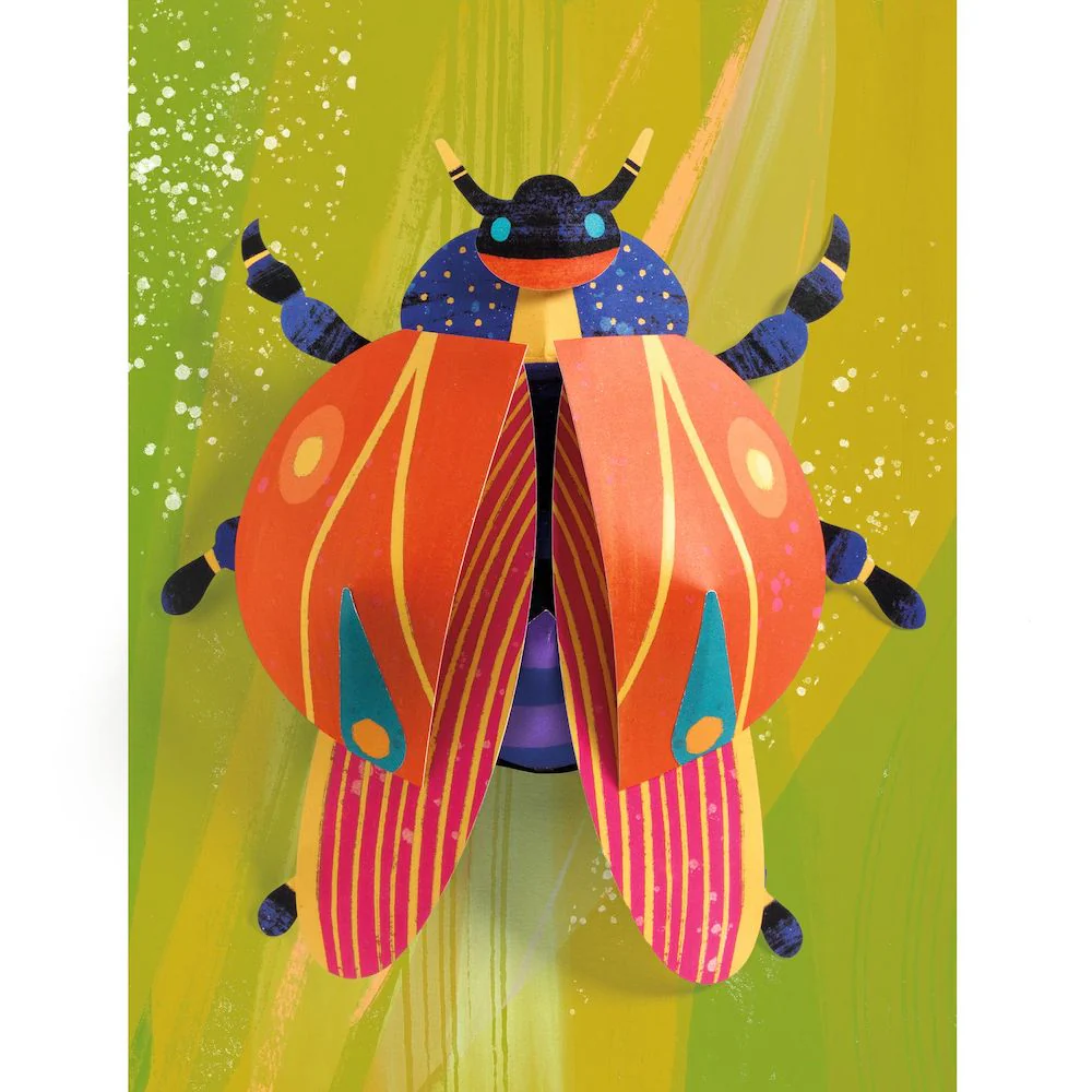 Djeco Paper Bugs - Paper Craft Activity 7 yrs + - Image 5