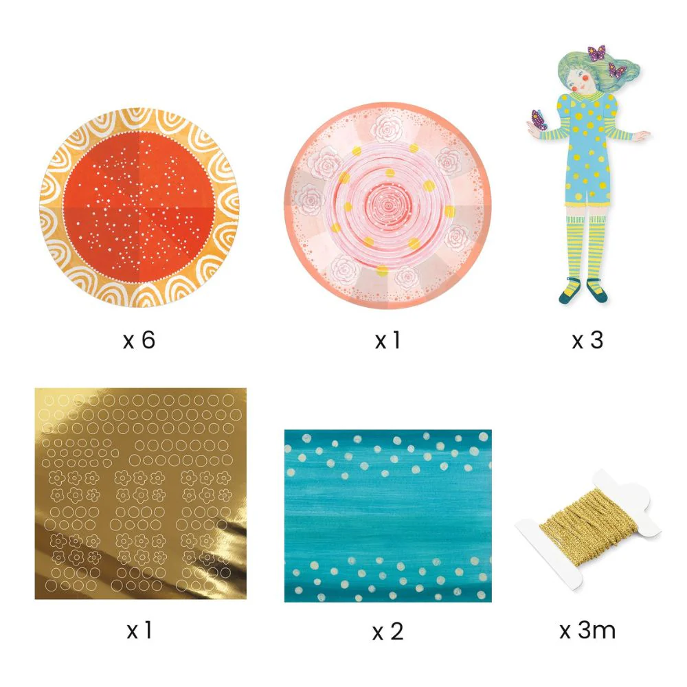 Djeco Paper Folding Art, Paper dresses - Image 3