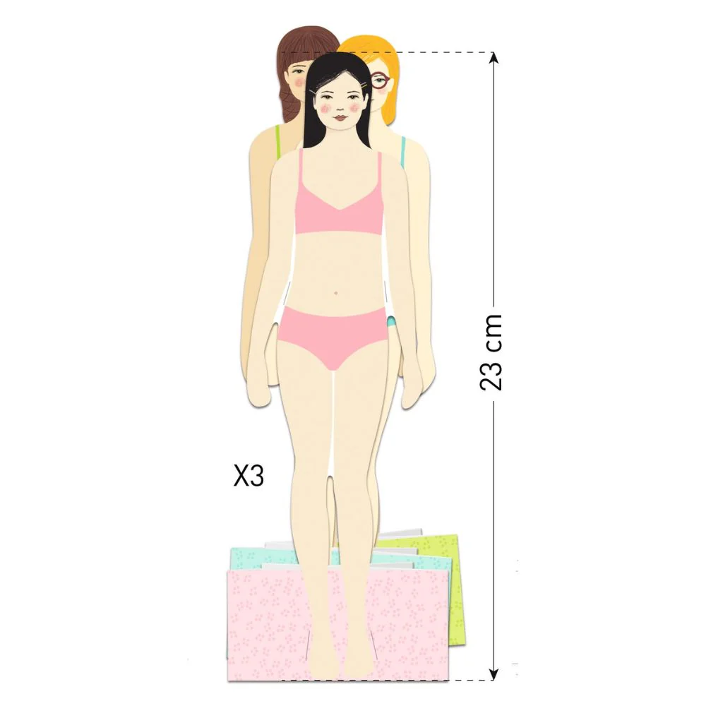 Djeco Paper Dolls: One Big Dressing Room - Image 3