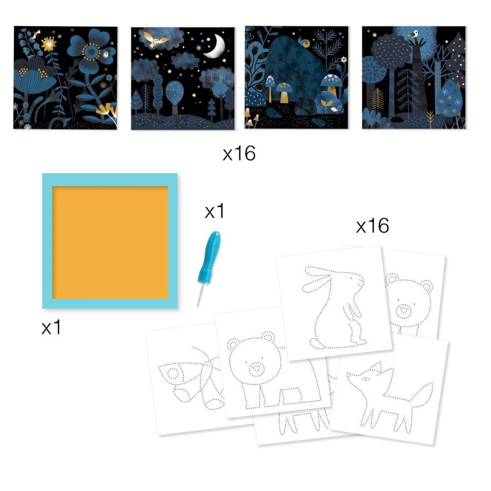 Djeco Paper Piercing Craft - Image Reveal - Image 3