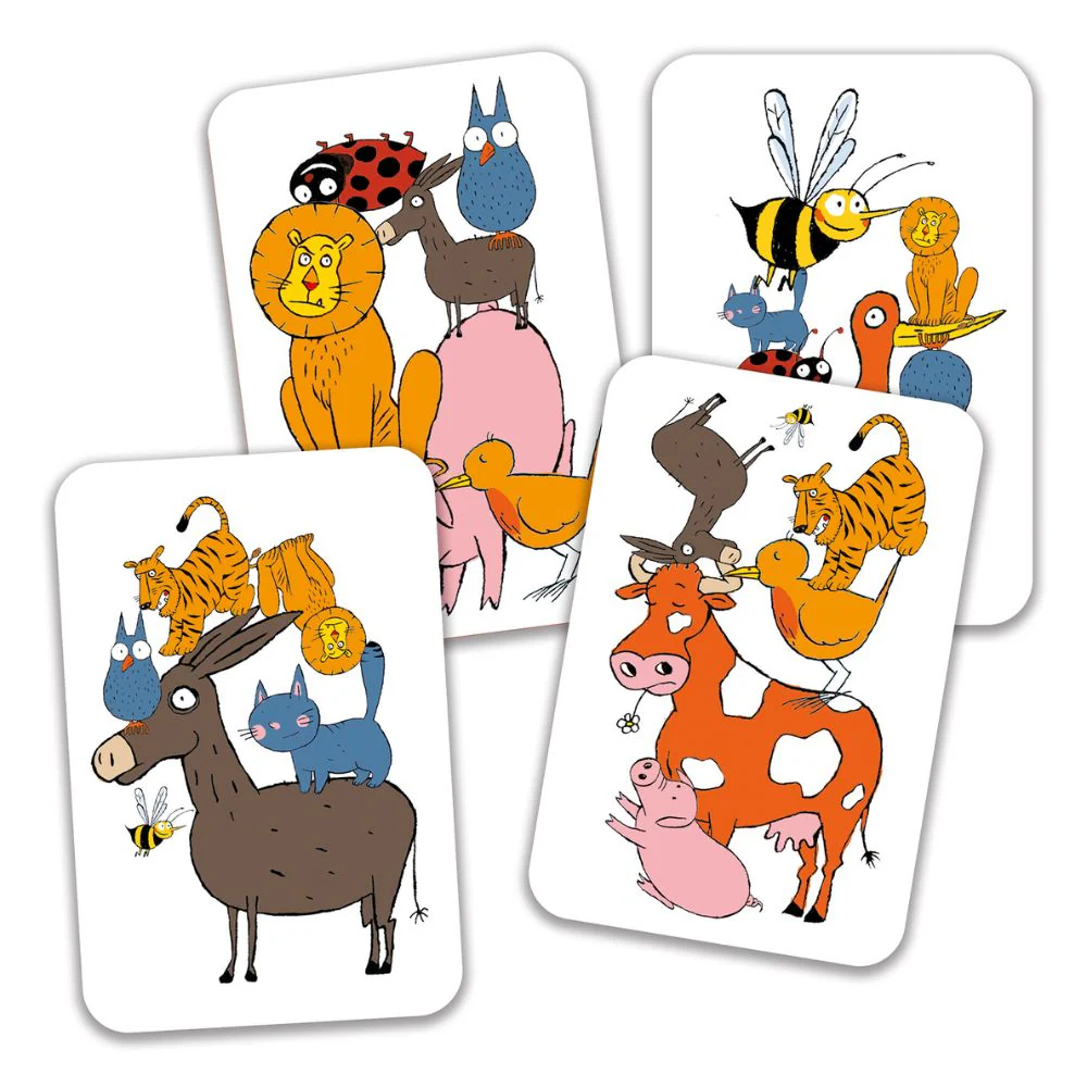 Djeco Card Games Bataflash - A Game of Observation and Speed - Image 2