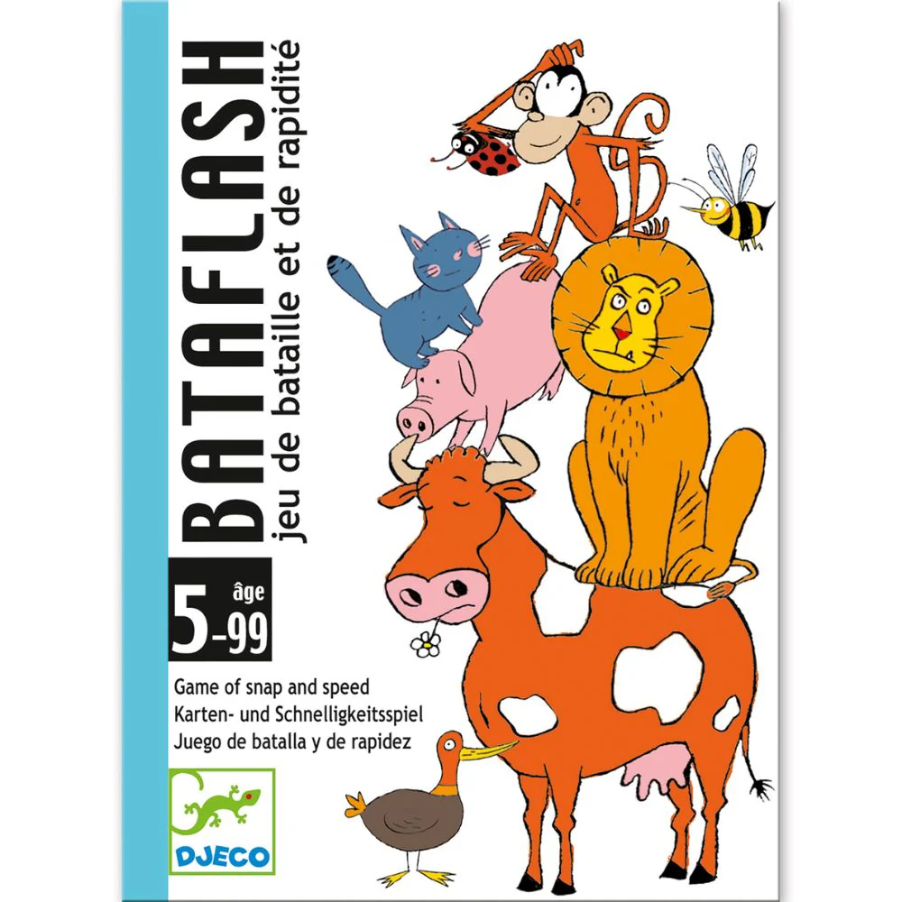 Djeco Card Games Bataflash - A Game of Observation and Speed - Image 3