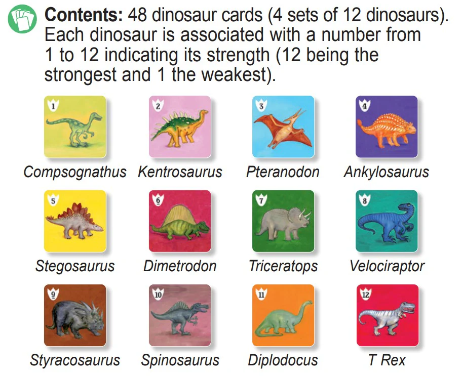 Djeco Batasaurus - A Memory Battle Card Game - Image 3