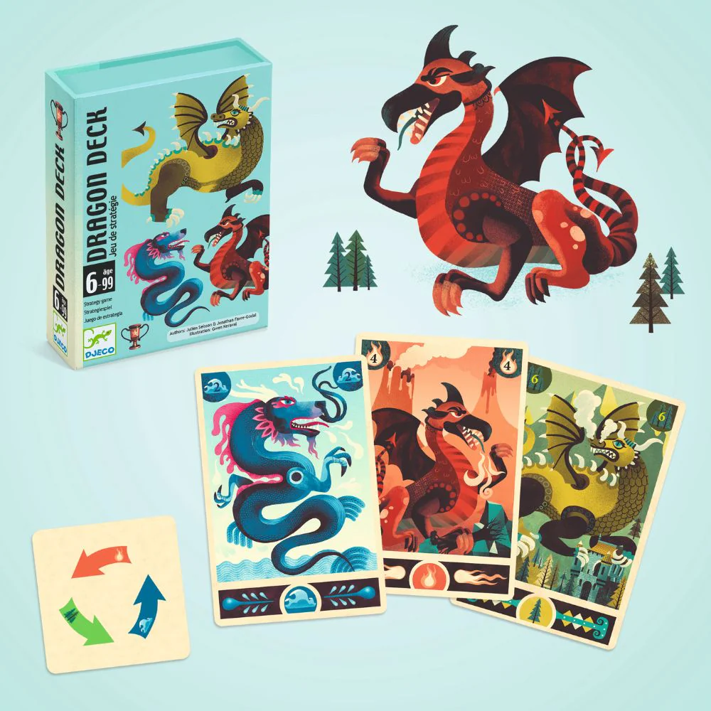Djeco Playing Cards - Dragon Deck - Image 2
