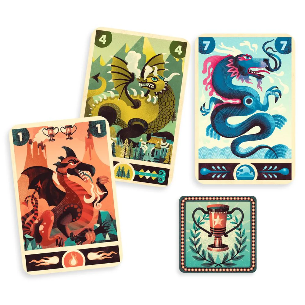 Djeco Playing Cards - Dragon Deck - Image 3