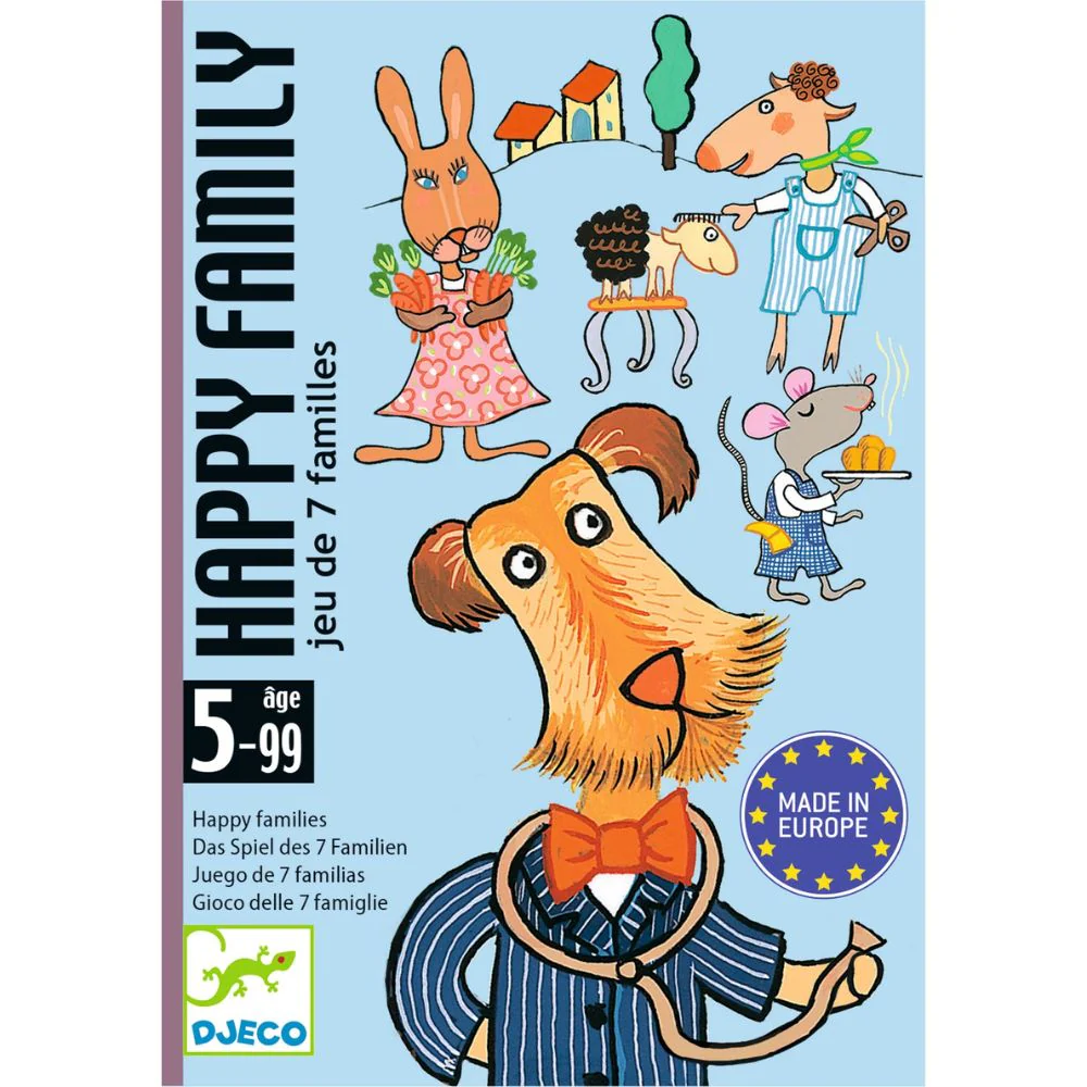 Djeco Card Games For Kids - Happy Family - Image 4