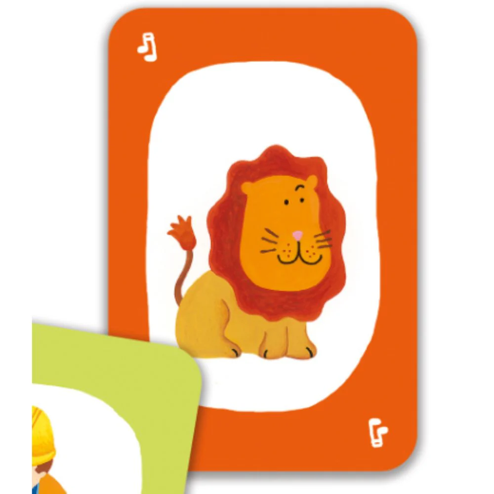 Card Games For Kids - Djeco Pouet Pouet A Mime & Sounds Game - Image 4