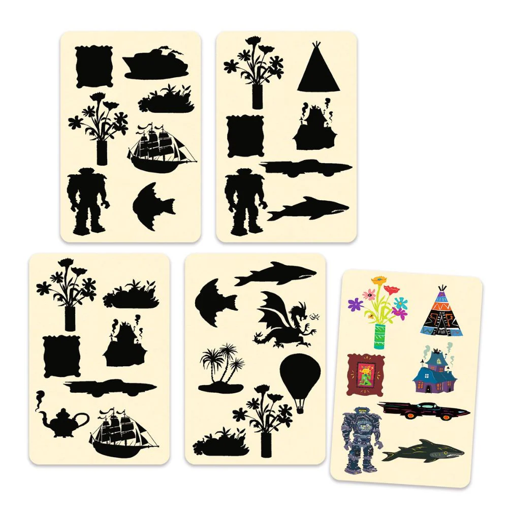 Djeco Similix Card Game For Kids - Observation Game - Image 2