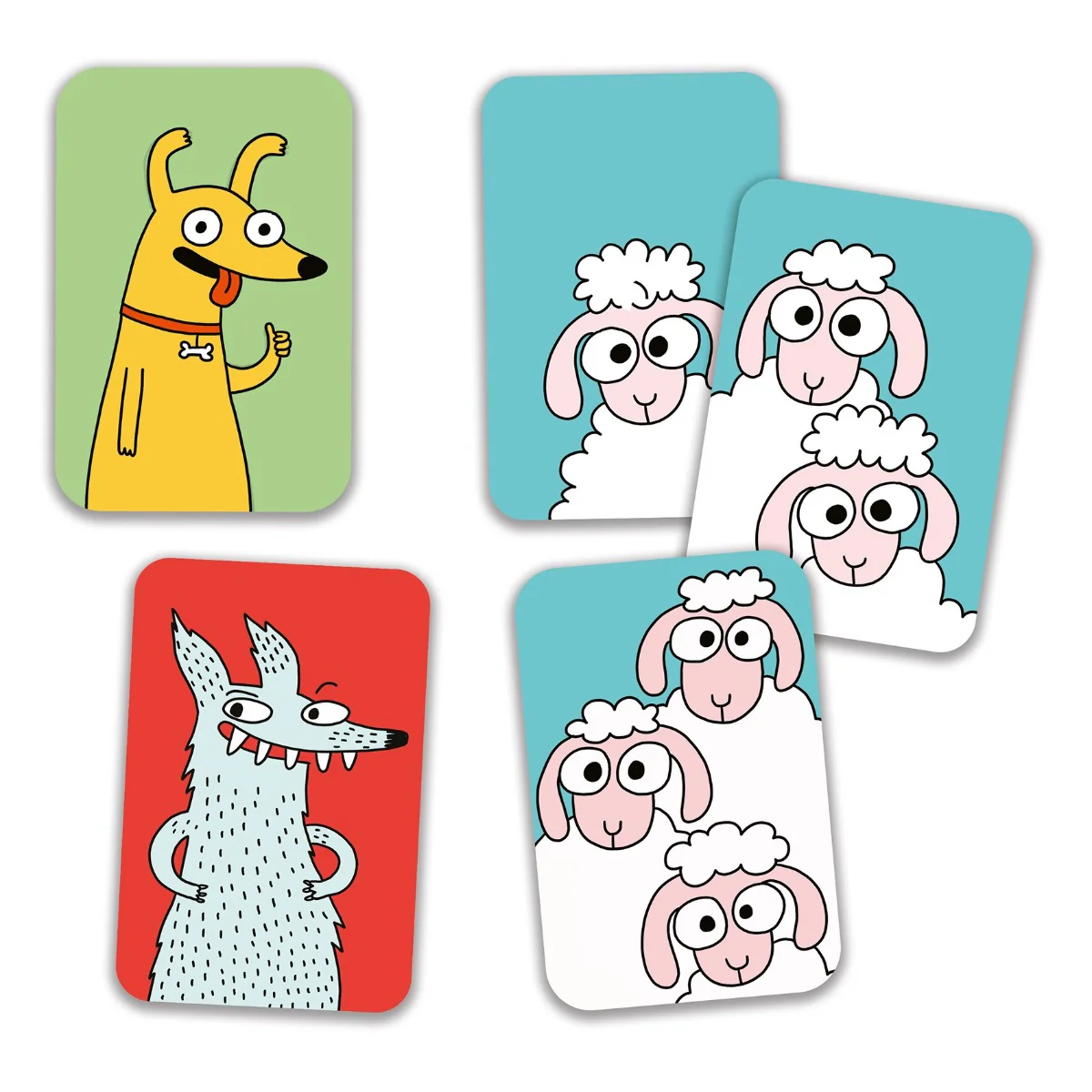 Djeco Card Games For Kids - Swip'sheep Strategy Game - Image 4