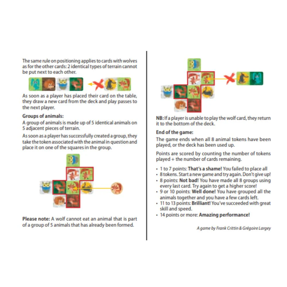 Djeco Playing Cards - Wolf Panic - Image 5
