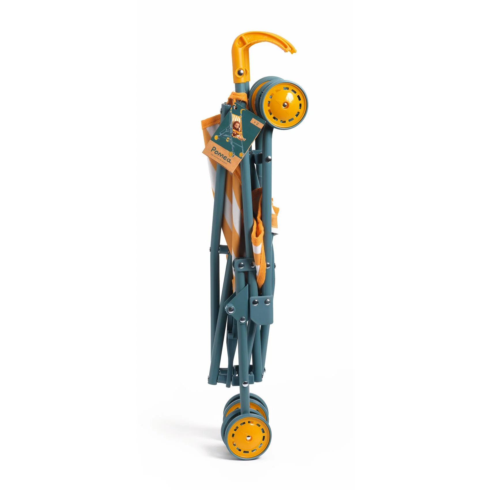 Djeco Pomea Baby Stroller - Sunshine - Image 3