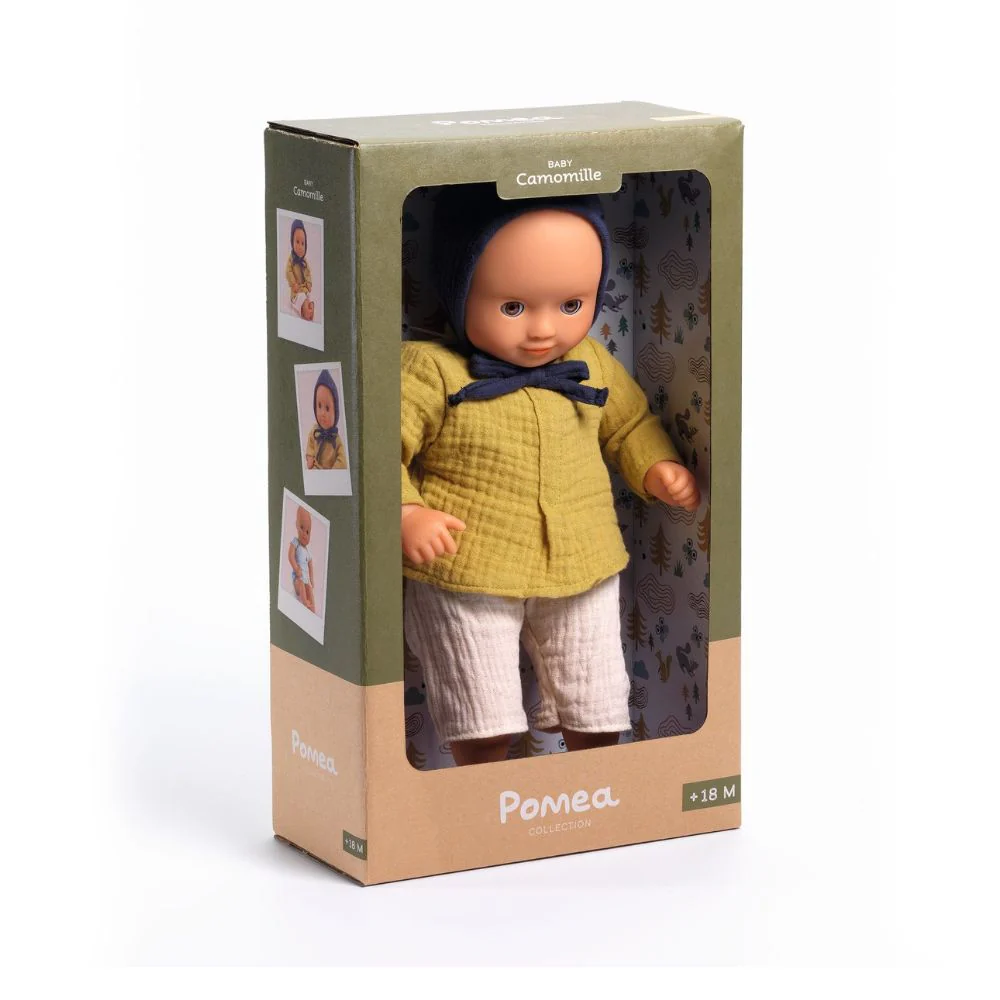 Djeco Pomea - Camomille Baby Doll  - suitable from 18 mths - Image 4
